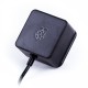 Power supply for Raspberry Pi 4 USB C 5.1V / 3A - Black
