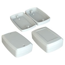 Plastic box Kradex Z126b ABS white 105x69x35mm