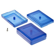 Plastikinė dėžutė Kradex Z23An ABS mėlyna 84x59x22mm
