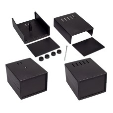 Plastikinė dėžutė Kradex Z3AW PS juoda 110x90x68mm