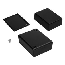 Plastic box Kradex Z70 ABS black 76x59x28mm
