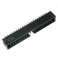 Male 40pin pitch 2.54mm IDC for PCB straight