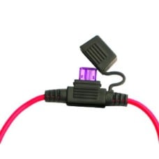 Mini Auto Fuse Holder with cable (AWG16)
