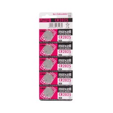 Lithium coin batt.CR2025 3V Maxell 1pcs