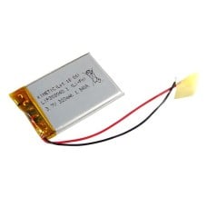 Lithium-Ion polymer rechargeable battery LIP303040 Kinetic