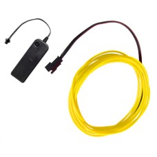 Luminous wire, El Wire, lime, 3m + inverter