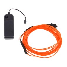 Luminous wire, El Wire, orange, 3m + inverter