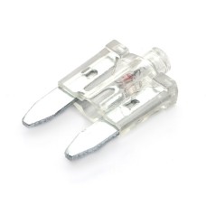 Mini Auto Fuse 25A MINI transparent with led diode
