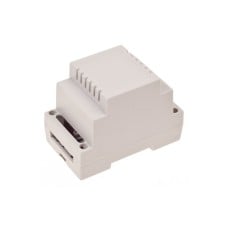 Plastic box Kradex Z102J light gray for DIN mounting 89x65x53mm