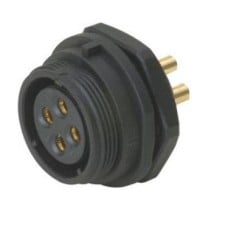 Female industrial cylindrical connector SP2112/S5 WEIPU