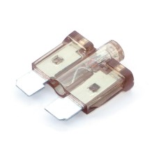 Medium Auto Fuse 7.5A UNI - dark brown - with LED diode