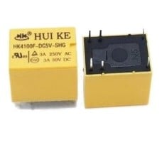 Relay 5V - HK4100F-DC5V-SHG - Contacts 250VAC 3A - 30VDC 3A