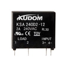 Relay KUDOM SSR 9-15VDC - 240VAC 2A