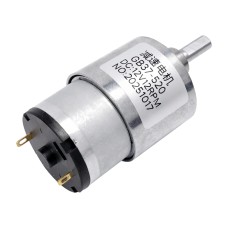 Variklis su pavara - GB-37 MT90 - DC 12V 12 aps./min.