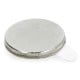 Neodymium magnets Calamit with adhesive layer S N35/Ni 10x1mm - 10 pcs