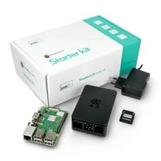 Raspberry Pi 3 rinkinys + 32GB microSD kortelė su NOOBS programine įranga