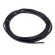 Tinned copper silicone wire 20AWG - 100 cores - 0.5mm2 - black - flexible