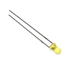3mm Geltonas led šviesos diodas