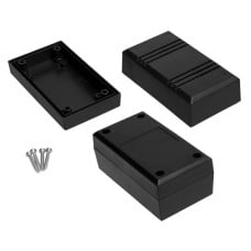 Plastic box Kradex Z45W black 100x56x43mm