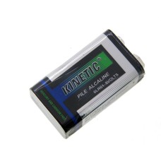 Alkaline battery 6F22 9V Kinetic