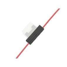 Fuse holder with wire 0.75
