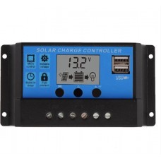 Solar Charge Controller 12/24V 60A 2x USB