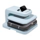 HTVRONT Automatic 2-Digit Heat Press – Light Blue