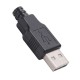 USB plug with cover - type A - cable-mounted - male USB plug with cover - type A - cable-mounted - male