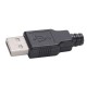 USB plug with cover - type A - cable-mounted - male USB plug with cover - type A - cable-mounted - male