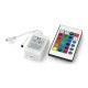 Rinkinys: LED SMD5050 IP65 14.4W juosta, 60 LED/m, RGB - 5m + 12V/5A maitinimas + valdiklis