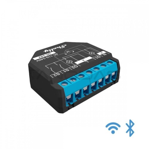 Shelly Plus 2PM Wi-Fi switch actuator 16 A, measurement function