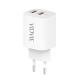 Sieninis įkroviklis dual USB 2400mA