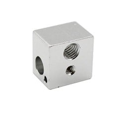 V5 Aluminum Heater Block Hot End 16x16x12mm For 3D Printer Extruder