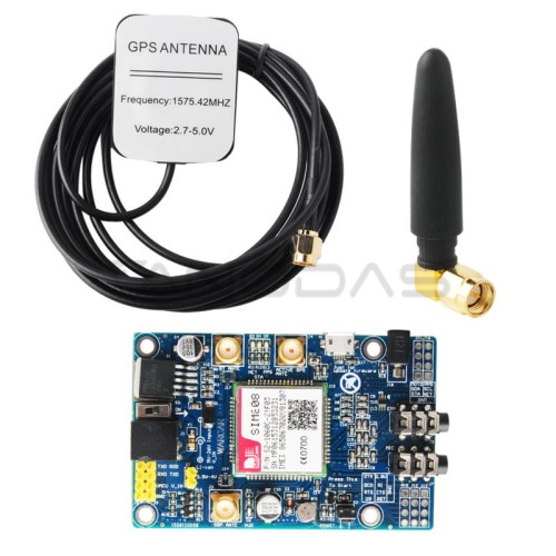 SIM808 GSM/GPRS/GPS modulis 