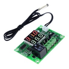 Skaitmeninis termostatas W1219 - reguliuojamas -50°C-110°C - modulis - dvigubas ekranas