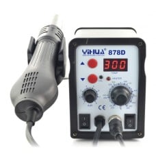 Soldering station 2in1 Yihua 878D with hot air Hotair 700W