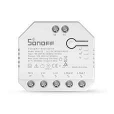Sonoff DualR3 Lite 2-channel smart relay controlled by WiFi