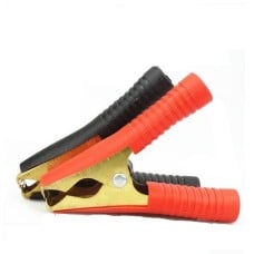 Jaw clamps 90mm - 100A - medium frogs - crocodile clips - 2 pcs - clamps