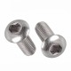 Mushroom head screw for Allen - M6 x 12mm - 10 pcs Mushroom head screw for Allen - M6 x 12mm - 10 pcs