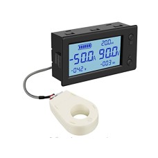 STN LCD Hall Coulomb Voltage Ammeter 200A