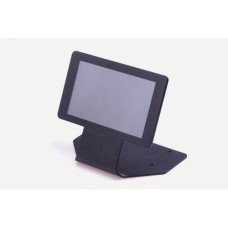 Stand for Raspberry Pi Screen 7" - Stainless Steel Black