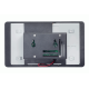 Stand for Raspberry Pi Screen 7" - Stainless Steel Black