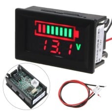 Acid lead battery digital capacity indicator