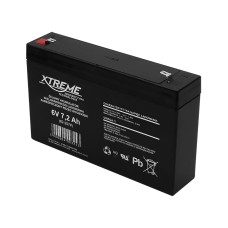 Švino akumuliatorius 6V 7.2Ah XTREME