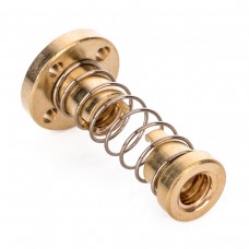 T8 Brass Nut with anti-backlash spring