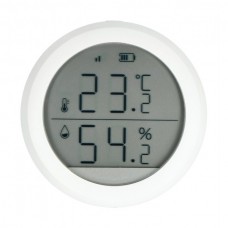 Temperatūros ir drėgmės jutiklis ZigBee LCD TH2 Tuya Smart Life