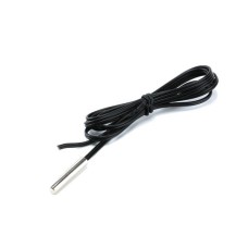 Temperature sensor - NTC 10K with a metal, waterproof probe - 5m cable