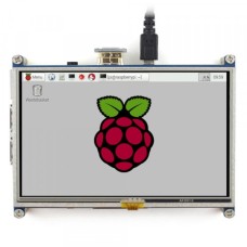 Varžinis Jutiklinis ekranas Raspberry Pi mikrokompiuteriui HDMI+GPIO - LCD TFT 5