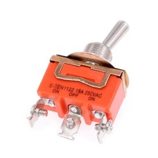 Tumblerinis jungiklis - E-TEN1122 - 15A - 250V - 3 padėtys - 3 kontaktai