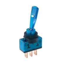 Toggle switch - bistable - ASW-13D - 20A - 12V - 3 pin - blue
